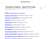 Tablet Screenshot of forum.selvrealisering.no
